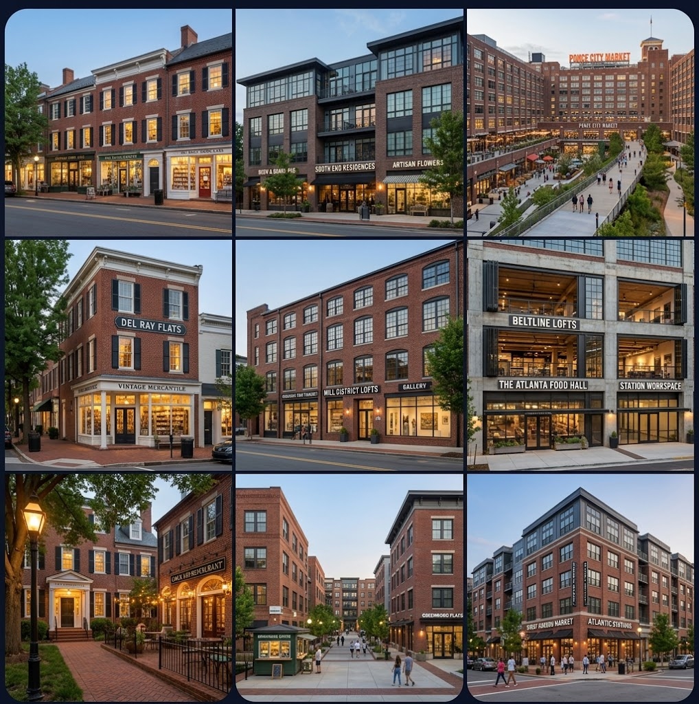 Diversified neighborhood real estate portfolio